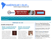 Tablet Screenshot of ameriquedusud.org